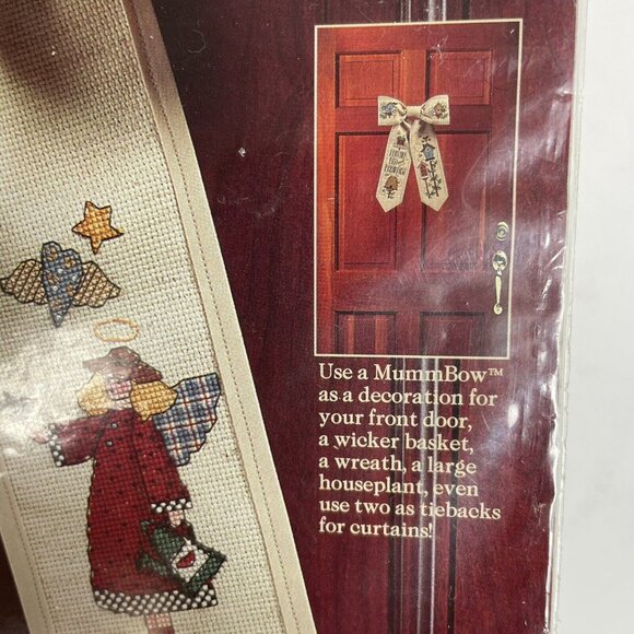 Dimensions Front Door Bow 17" Cross Stitch Kit #72292 Debbie Mumm Bows - Picture 10 of 10